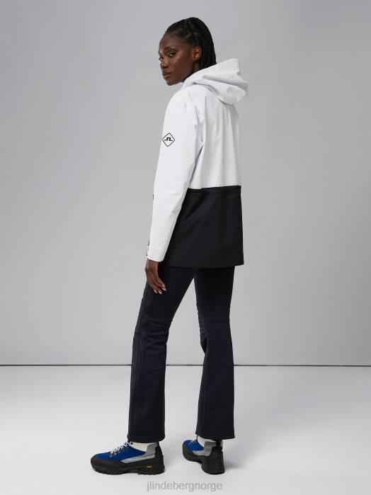 J.Lindeberg kvinner aerial lite jakke hvit klær F8642856