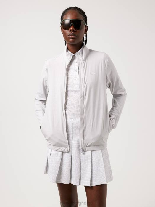 J.Lindeberg kvinner akira golfjakke mikrobrikke kroko klær F8642873