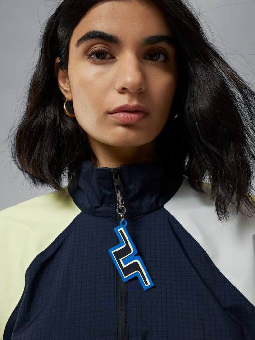 J.Lindeberg kvinner anastasia lang jakke marinen klær F8642847