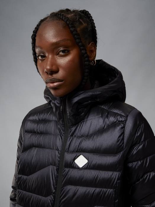 J.Lindeberg kvinner cliff light down parka svart klær F8642853