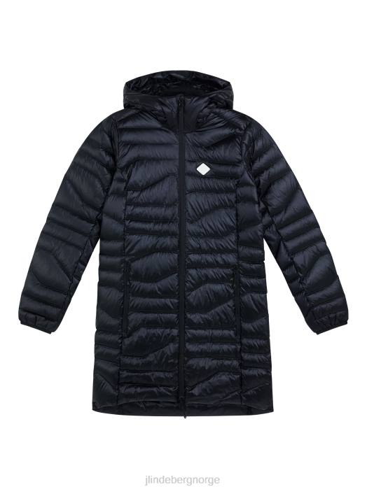 J.Lindeberg kvinner cliff light down parka svart klær F8642853