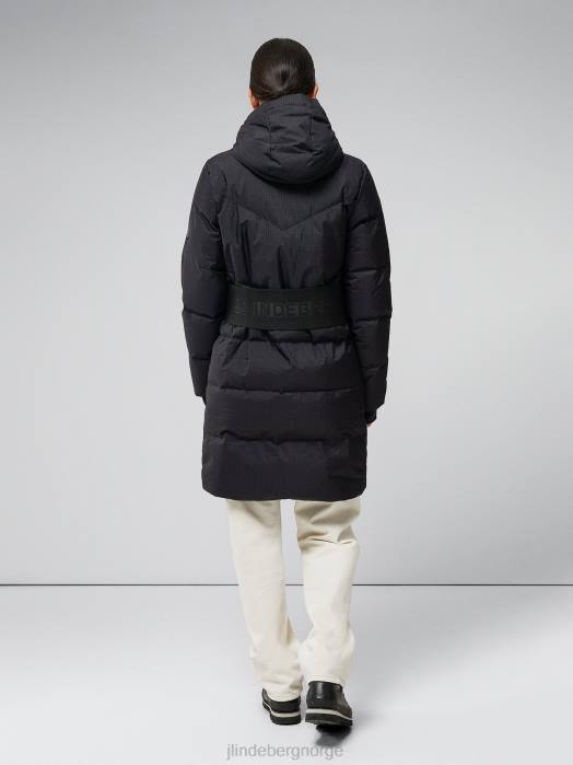 J.Lindeberg kvinner odyssey down parka svart klær F8642851
