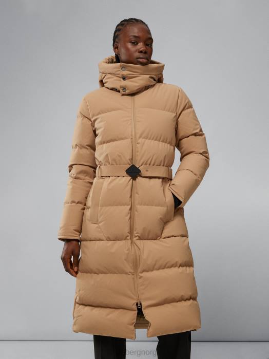 J.Lindeberg kvinner orion down parka tiger brun klær F8642848