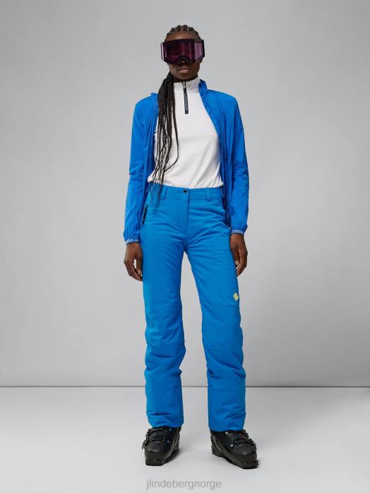 J.Lindeberg kvinner isella bukse directoire blå klær F8642058