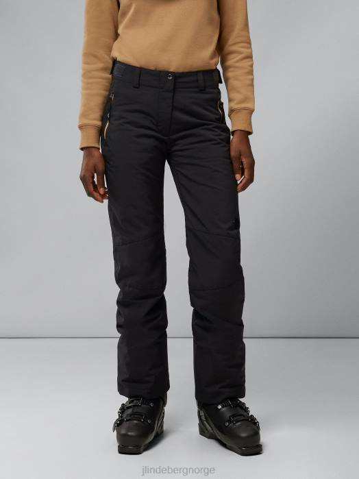 J.Lindeberg kvinner isella bukse svart klær F8642055