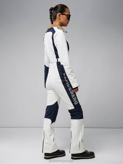 J.Lindeberg kvinner stanford jumpsuit hvit klær F8642039