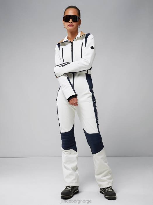 J.Lindeberg kvinner stanford jumpsuit hvit klær F8642039