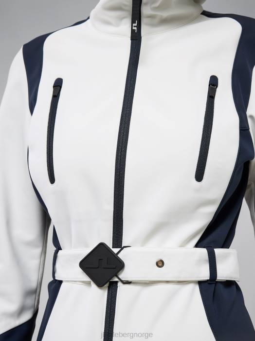 J.Lindeberg kvinner stanford jumpsuit hvit klær F8642039