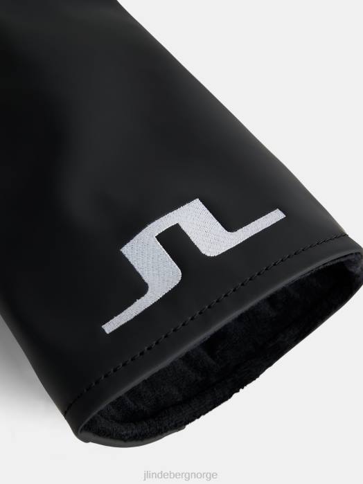 J.Lindeberg menn sjåførklubbhodedeksel svart tilbehør F864811