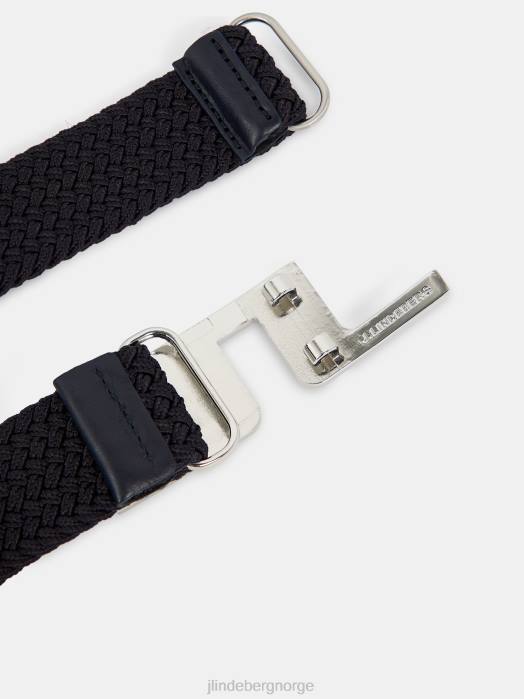 J.Lindeberg menn bær elastisk belte marinen tilbehør F864848