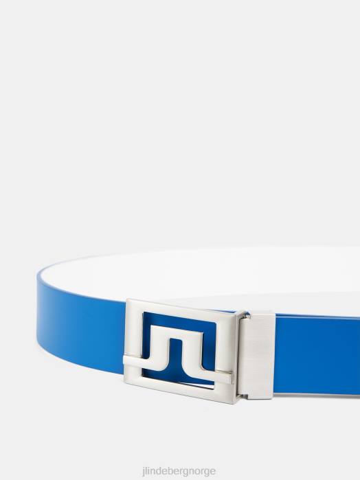 J.Lindeberg menn slater avtakbart belte lapis blå tilbehør F864845
