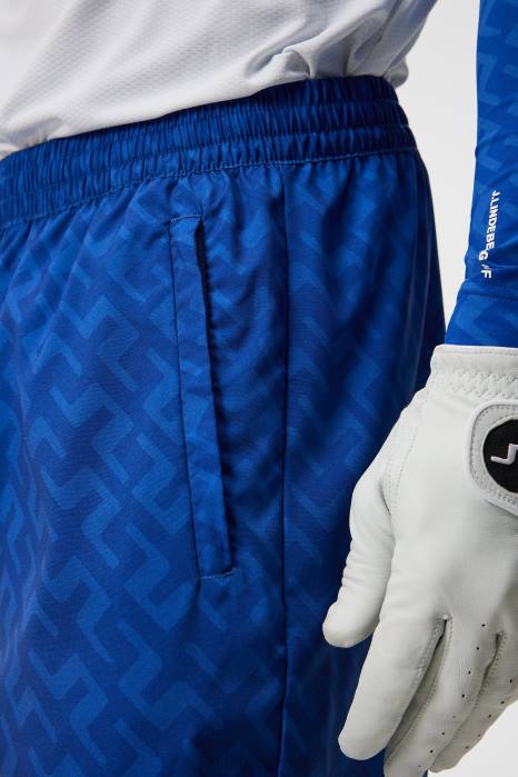 J.Lindeberg menn bukse med petrus print blåmalt bro klær F864410