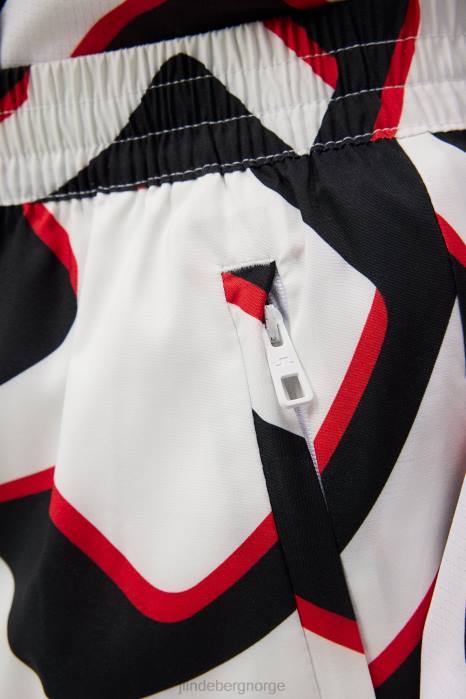 J.Lindeberg menn bukse med petrus print brobølge hvit klær F864391