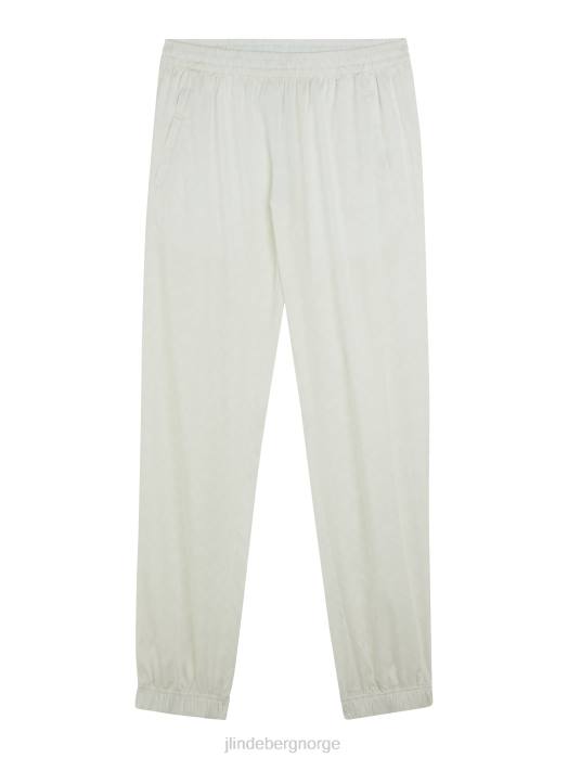 J.Lindeberg menn bukse med petrus print hvit trykt bro klær F864411