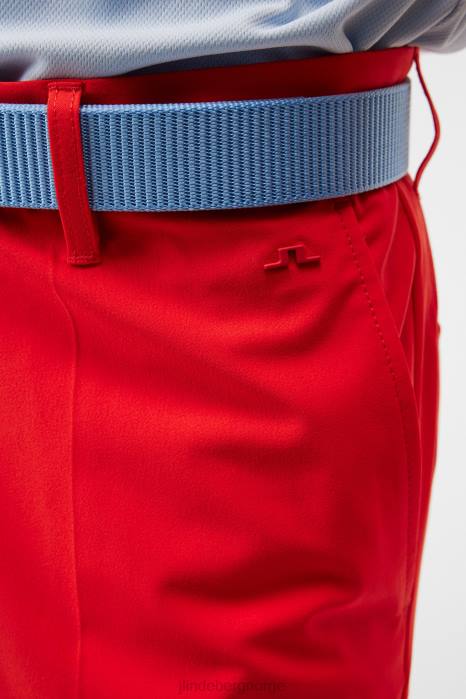 J.Lindeberg menn elott bukse ildrød klær F864374