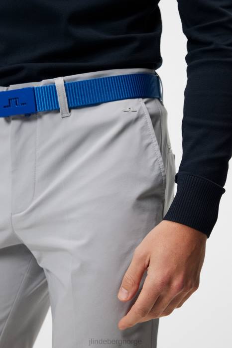 J.Lindeberg menn eloy shorts lys grå melange klær F864485