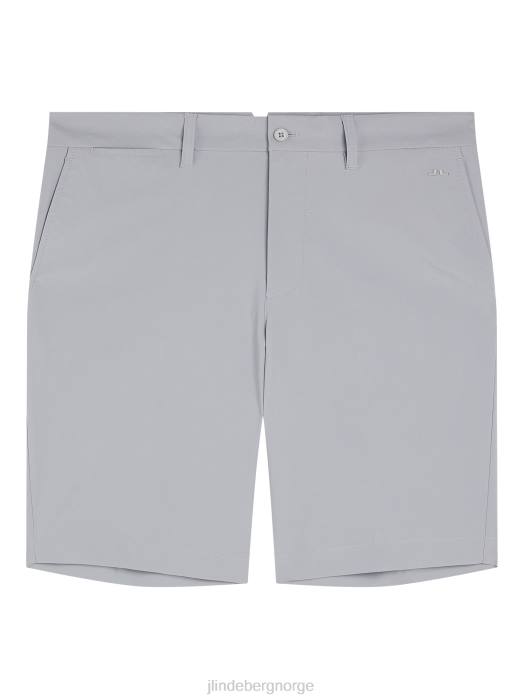 J.Lindeberg menn eloy shorts lys grå melange klær F864485