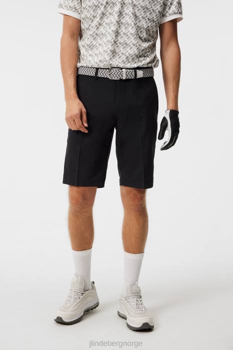 J.Lindeberg menn noen shorts svart klær F864404