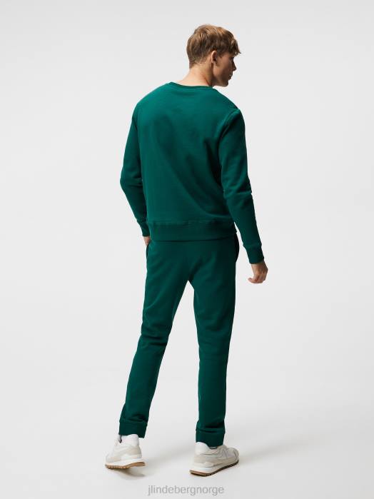 J.Lindeberg menn alpha genser med rund hals regnskog klær F864642