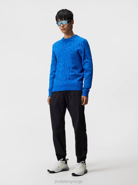 J.Lindeberg menn bridge swirl strikket genser lapis bridge swirl klær F864577