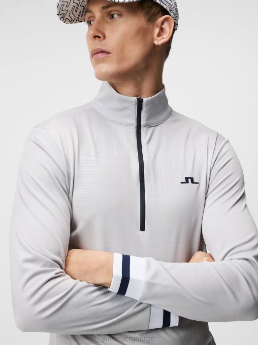 J.Lindeberg menn danny preget mellomlag høy stige klær F864628