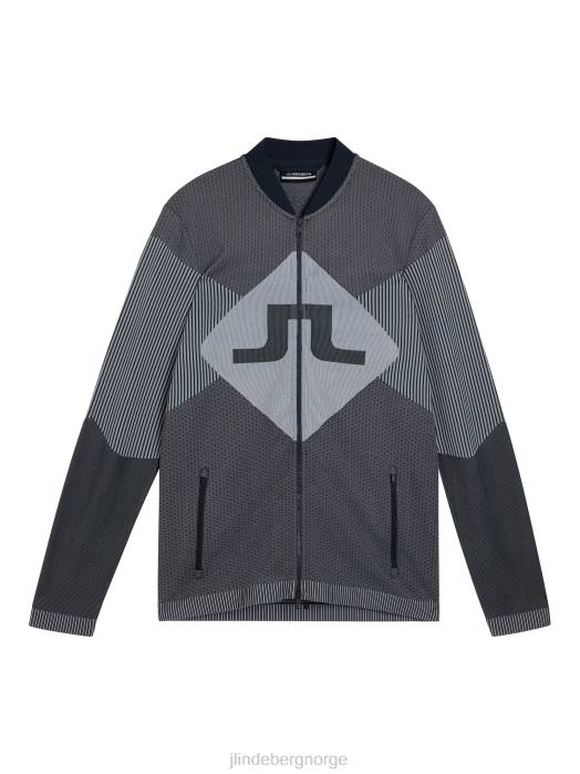 J.Lindeberg menn diamant sømløst mellomlag marinen klær F864645