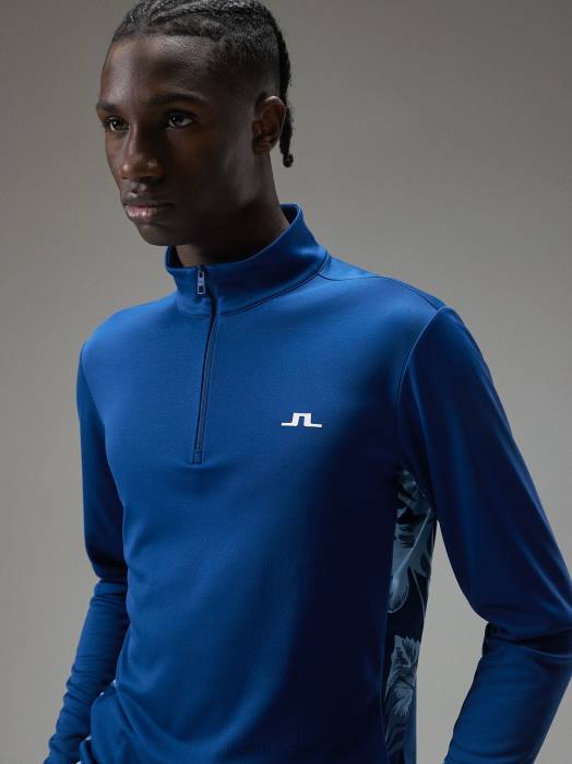 J.Lindeberg menn emanuel mellomlag marine pion klær F864663