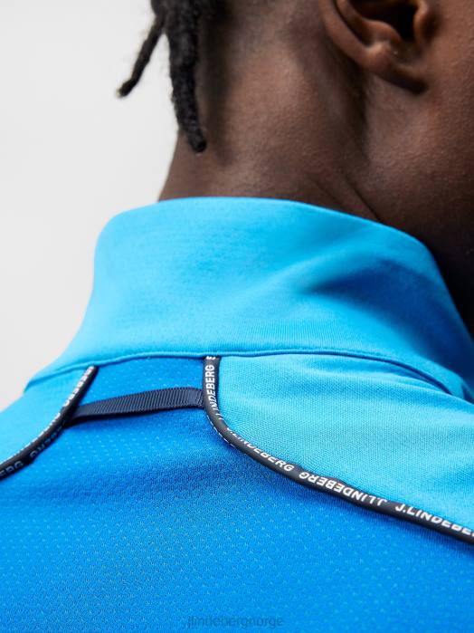 J.Lindeberg menn frotté mellomlag strålende blå klær F864633