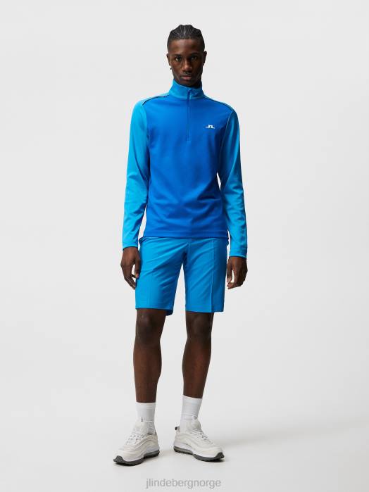 J.Lindeberg menn frotté mellomlag strålende blå klær F864633