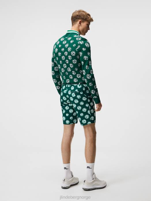 J.Lindeberg menn gus jacquard genser regnskog sfære prikk klær F864583