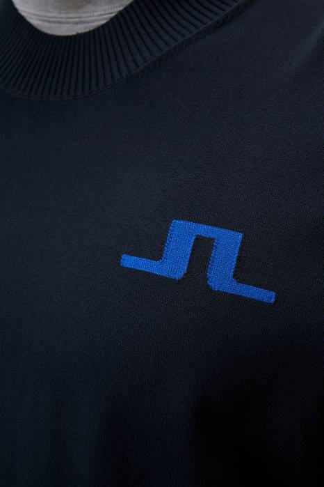 J.Lindeberg menn gus strikket genser marinen klær F864509