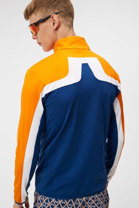 J.Lindeberg menn jarvis mellomlag eiendom blå klær F864517