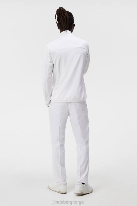 J.Lindeberg menn jarvis mellomlag hvit klær F864518