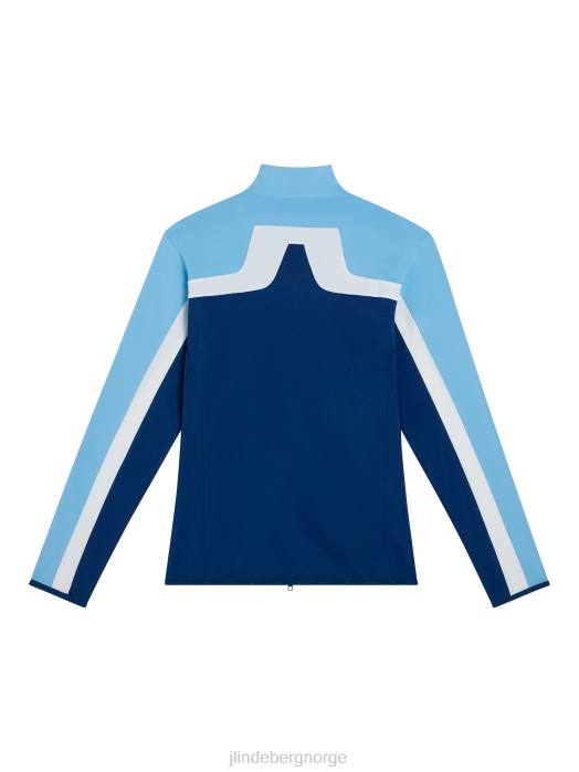 J.Lindeberg menn jarvis mellomlag liten gutt blå klær F864521