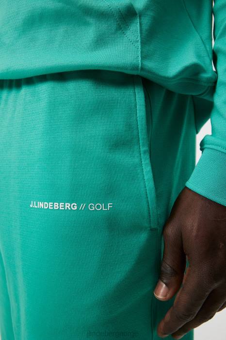 J.Lindeberg menn logo shorts lys aqua klær F864571