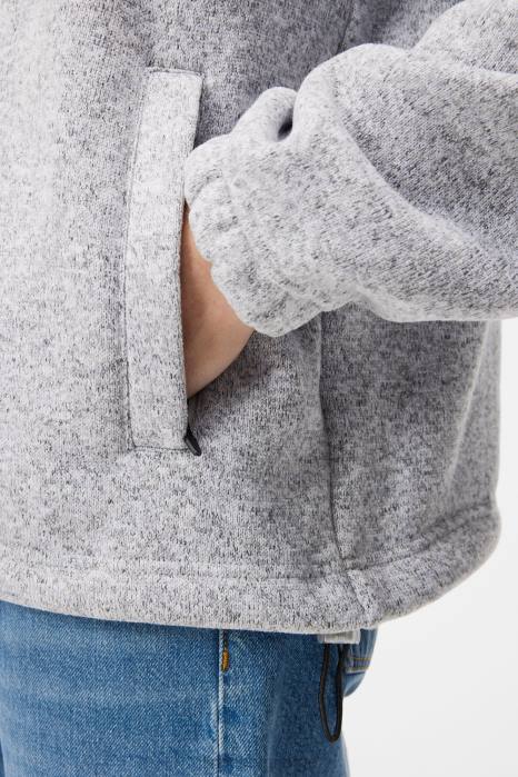 J.Lindeberg menn lorentz mellomlag lys grå melange klær F864543