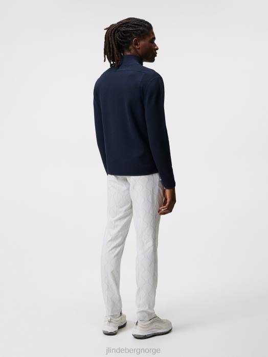 J.Lindeberg menn marc strikket genser marinen klær F864596