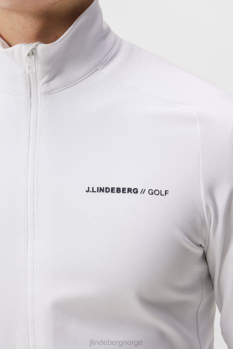 J.Lindeberg menn melker mesh mellomlag hvit klær F864565