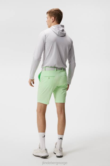 J.Lindeberg menn stefan hettegenser lys grå melange klær F864575