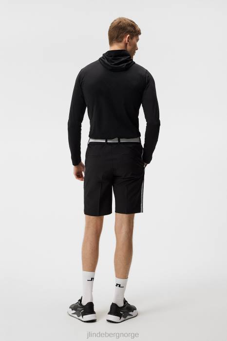 J.Lindeberg menn stefan hettegenser svart klær F864576