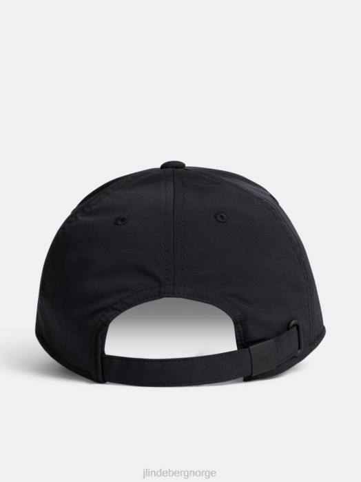 J.Lindeberg menn angus cap svart tilbehør F864786