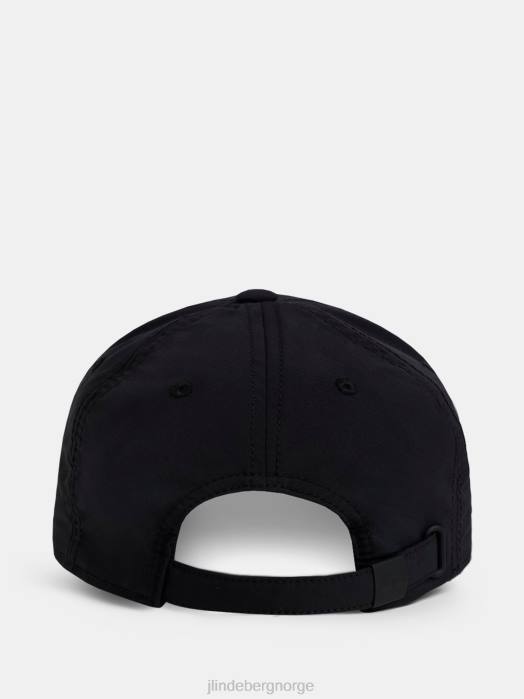 J.Lindeberg menn angus cap svart tilbehør F864874