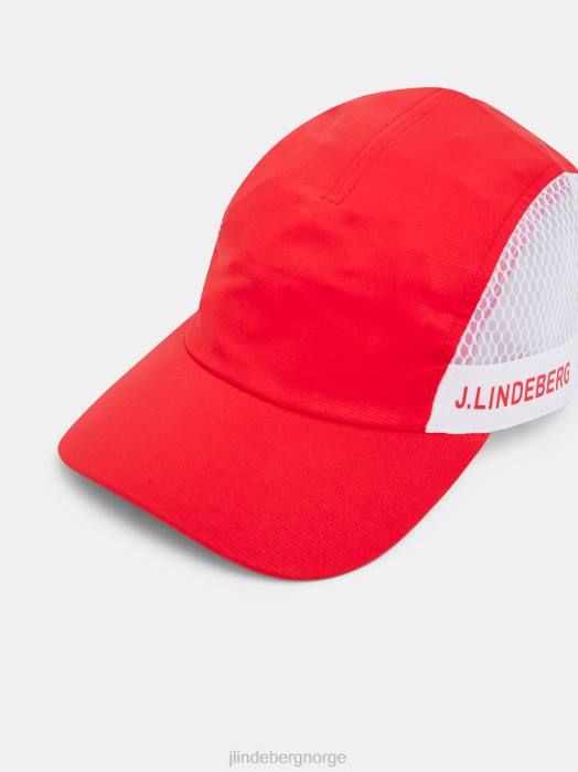 J.Lindeberg menn rock cap ildrød tilbehør F864884