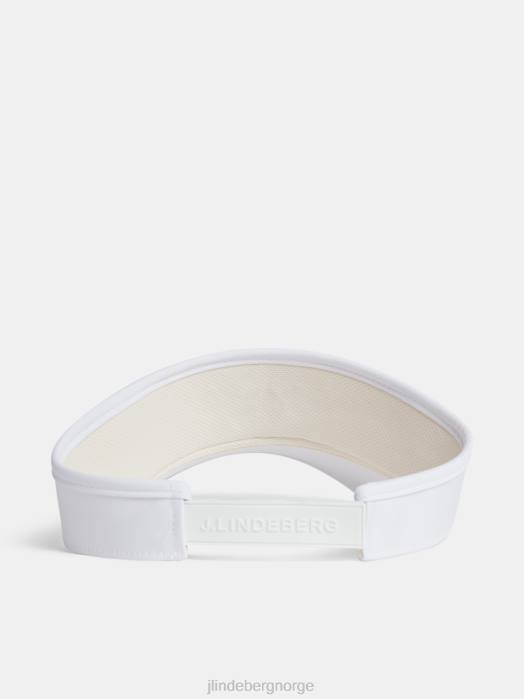 J.Lindeberg menn yaden visir hvit tilbehør F864772