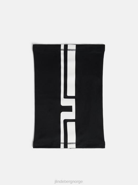 J.Lindeberg menn logo hals gamasje svart tilbehør F864749