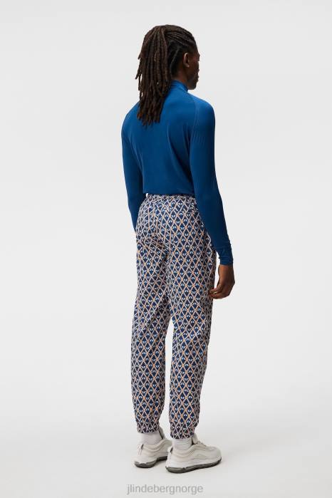 J.Lindeberg menn aello kompresjonslag eiendom blå klær F864116