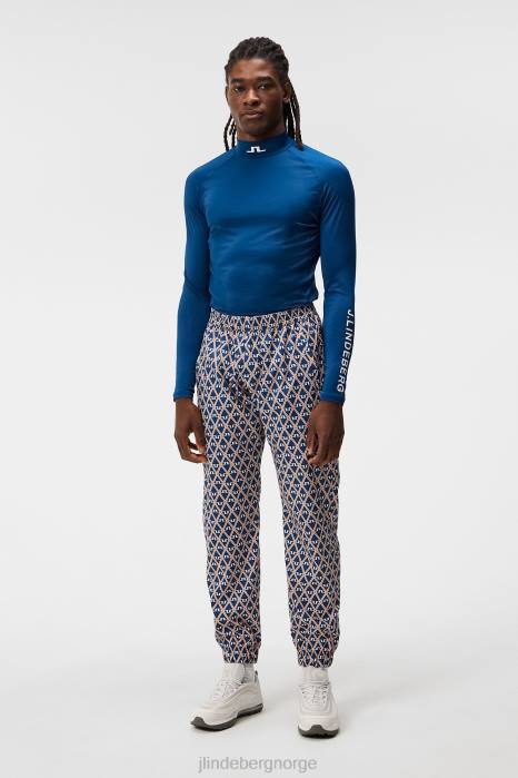 J.Lindeberg menn aello kompresjonslag eiendom blå klær F864116