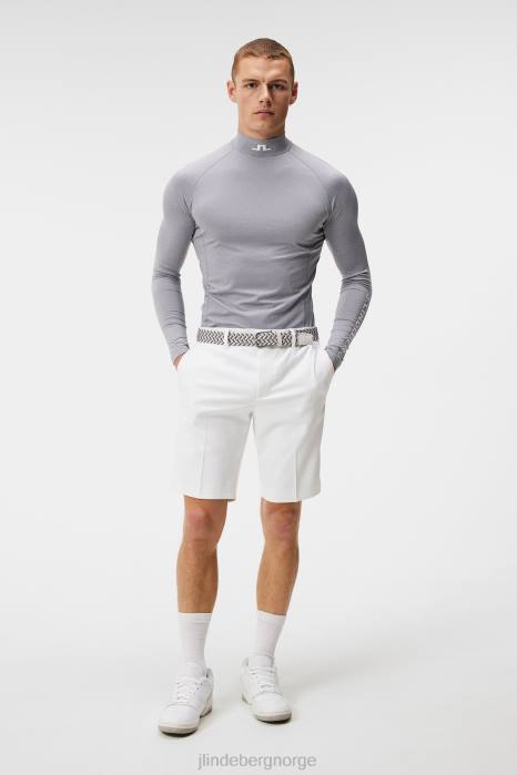 J.Lindeberg menn aello kompresjonslag gråmelert klær F864113