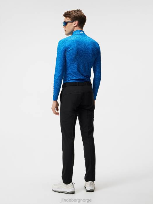 J.Lindeberg menn aello trykt kompresjonslag lapis bridge swirl klær F864313