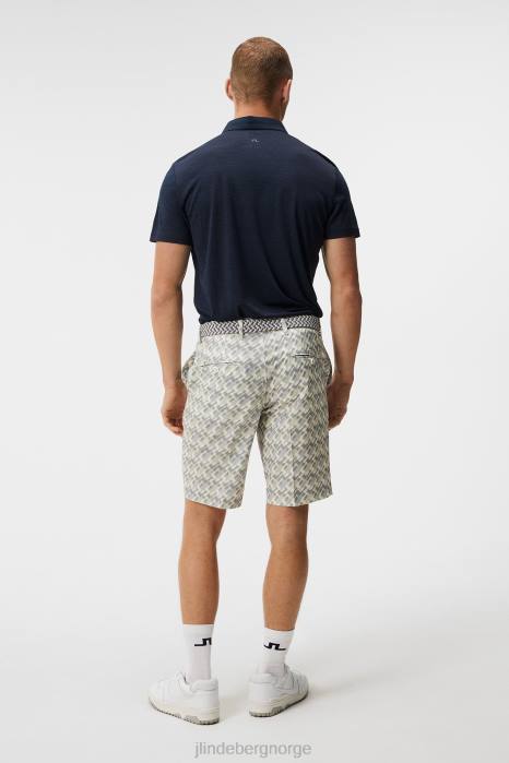 J.Lindeberg menn bax polo marinen klær F86414